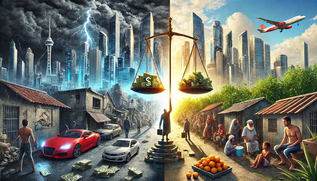 The Poverty in Affluence